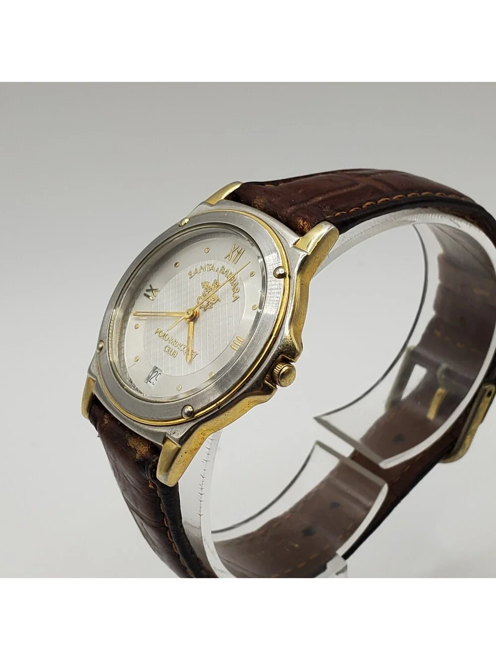 A Santa Barbara Polo Racquet Club Swiss Womens Watch ETA Movement New Battery